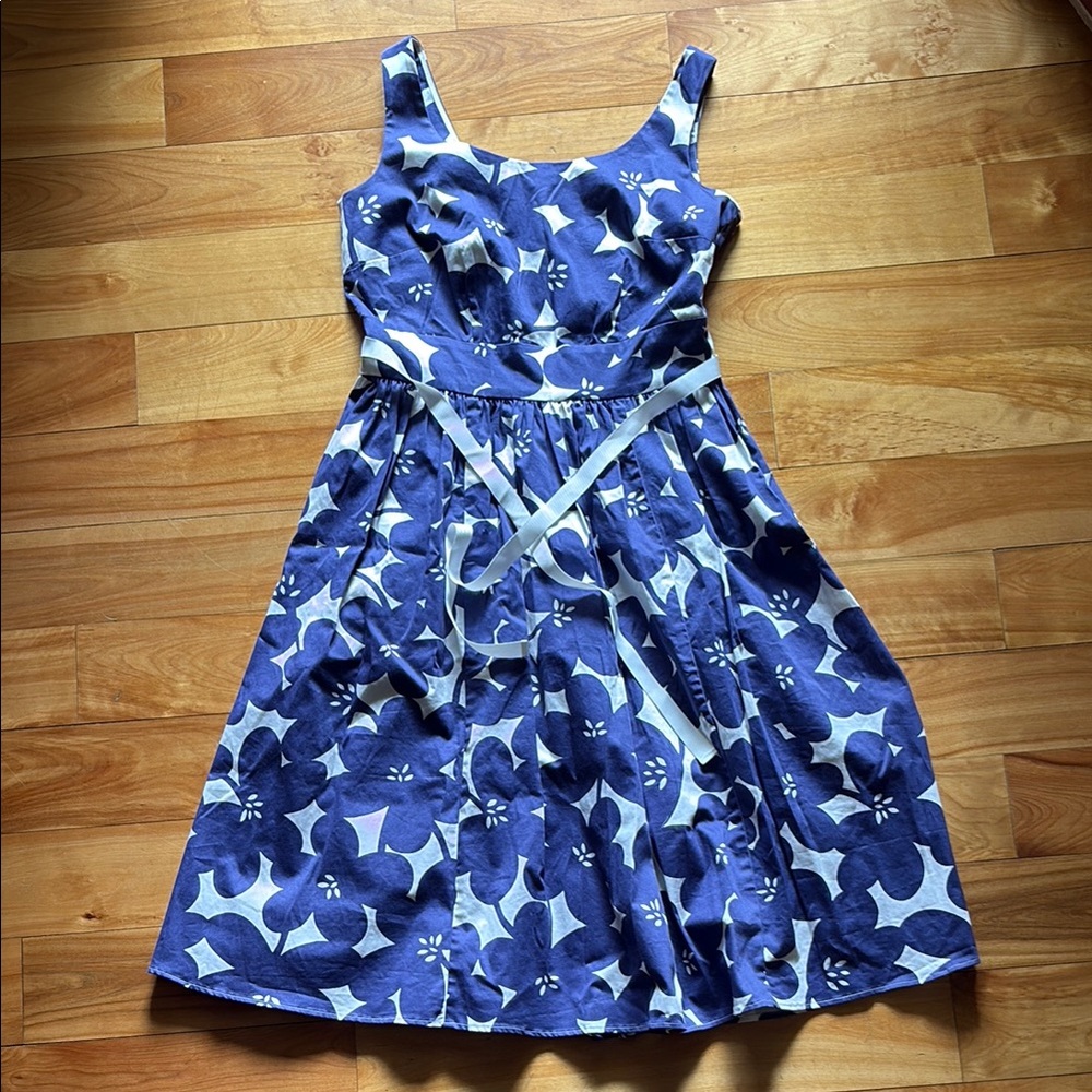 Boden Floral Sleeveless Dress